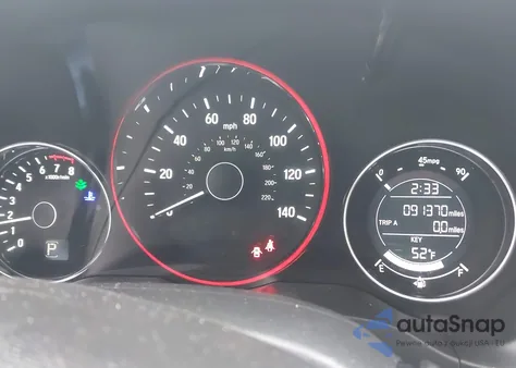 2017 Honda Hr-V Ex-L z USA, uszkodzony, nr VIN 3CZRU6H77HM713237